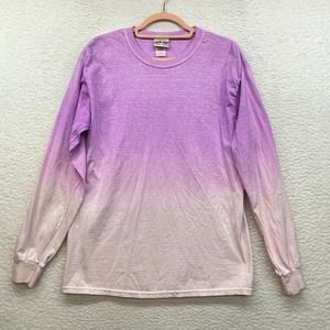 Ron Jon Surf Shop Shirt Womens Medium Purple Pink Cozumel Mexico Beach Surfer